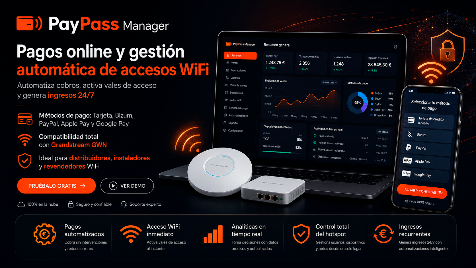 PayPass Manager Dashboard